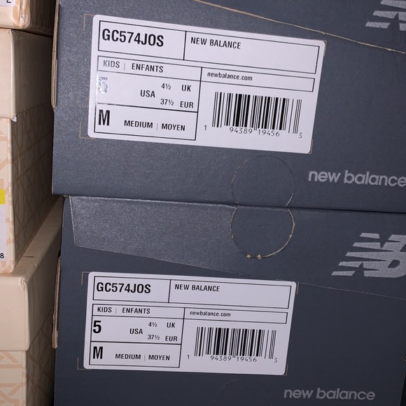 New Balance Kids 574 Classic Steel Bali Blue - Picture 10 of 10